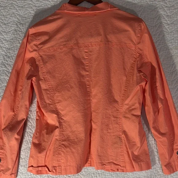 Chic Coral Blazer - Picture 7 of 7